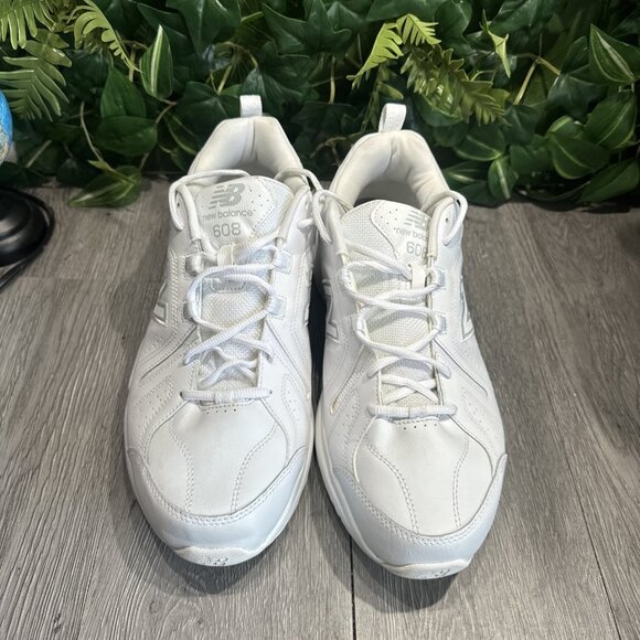 New Balance 608v5 White Mens Size 13 4E Wide Walking Casual Comfort Shoes main image 5
